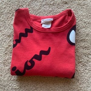 Champions all over script t shirt